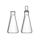 三角フラスコ（1、2）